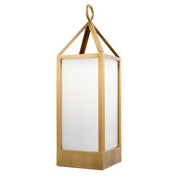 Outdoor Lamp Riserva L antique brass finish