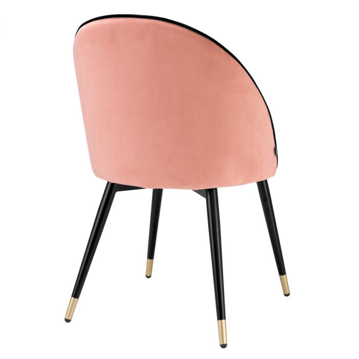 Dining Chair Cooper savona nude velvet set of 2
