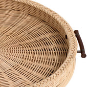 Tray Vimini S natural rattan