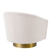 Swivel Chair Catene bouclé cream
