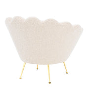 Chair Trapezium bouclé cream
