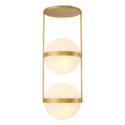 Ceiling Lamp Dover antique brass finish