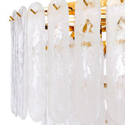 Chandelier Riveria gold finish