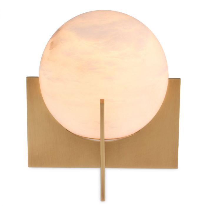 Table Lamp Scorpios S antique brass finish