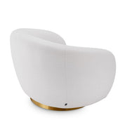 Swivel Chair Brice avalon white