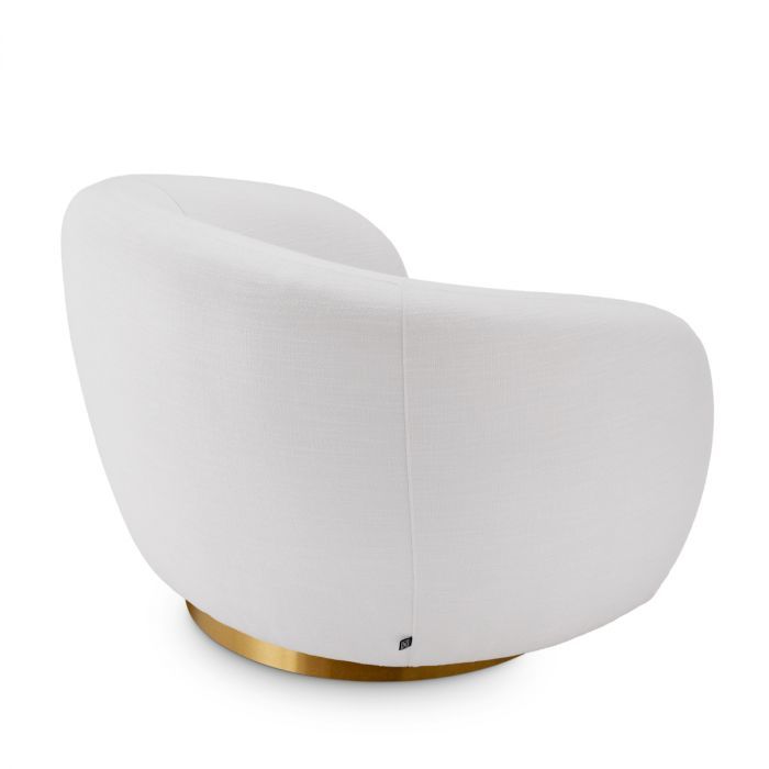 Swivel Chair Brice avalon white