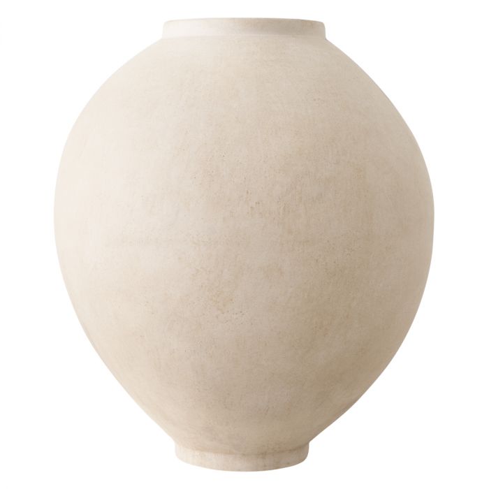 Vase Moon Jar sandstone finish M