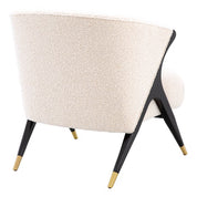 Chair Pavone bouclé cream