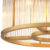 Ceiling Lamp Bernardi S antique brass finish
