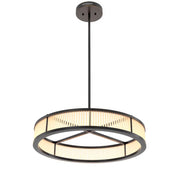 Chandelier Thibaud 70 cm bronze highlight finish