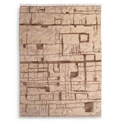 Rug Limitless ivory brown 300 x 400 cm