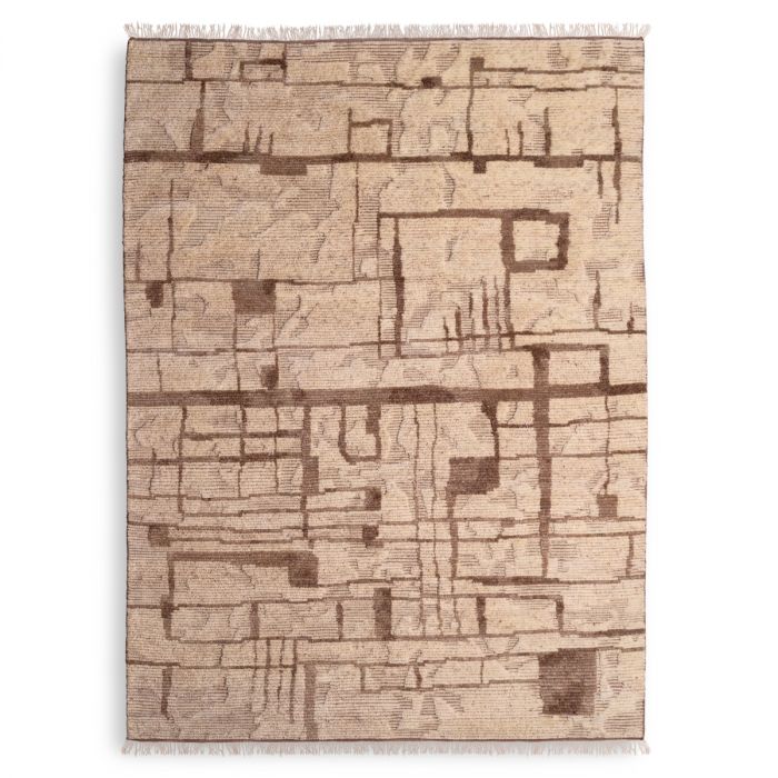 Rug Limitless ivory brown 300 x 400 cm