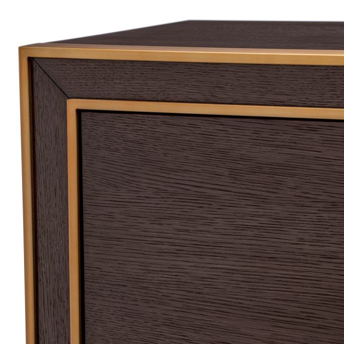 Drawer Dresser Camelot S brown oak veneer
