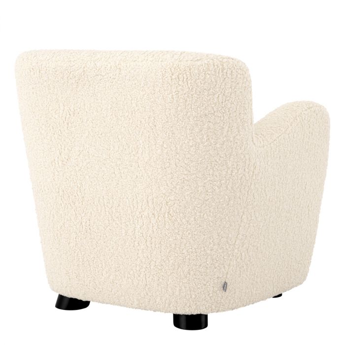 Silla Bixby de borreguito sintético