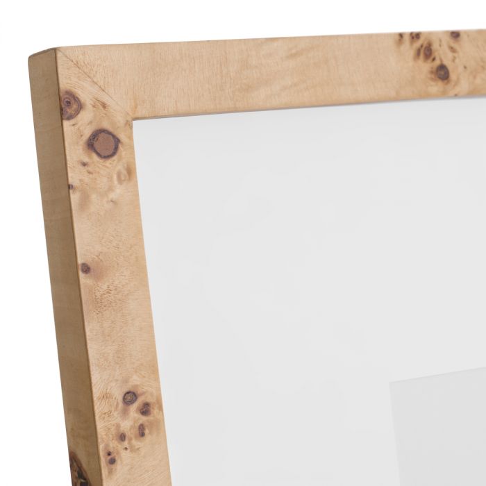 Picture Frame Braga L light brown mappa burl veneer
