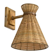 Wall Lamp Kon Tiki natural rattan