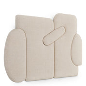 Headboard Minori cascade off-white