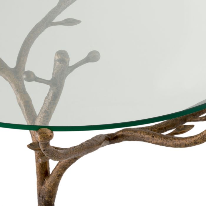 Centre Table Christophe vintage brass finish