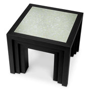 Side Table Metropolitan black open grain veneer