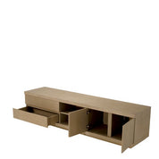 TV Cabinet Crosby washed oak veneer