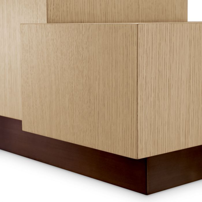 Side Table Nerone natural oak veneer
