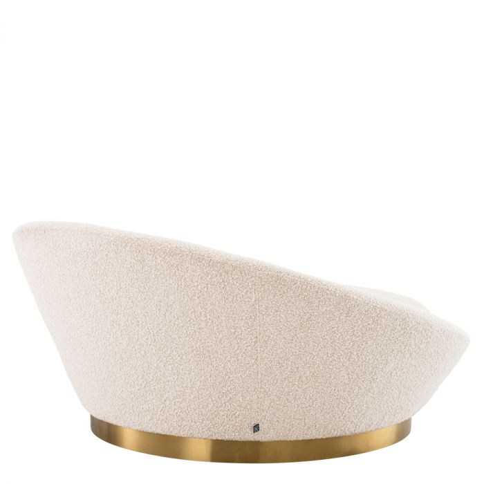 Sofá Duardo bouclé crema