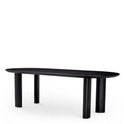 Dining Table Mogador S black veneer
