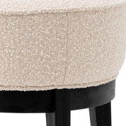 Stool Jarrett bouclé cream
