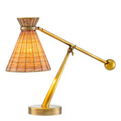 Table Lamp Kon Tiki rattan