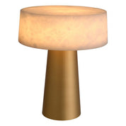Table Lamp Cinco antique brass finish