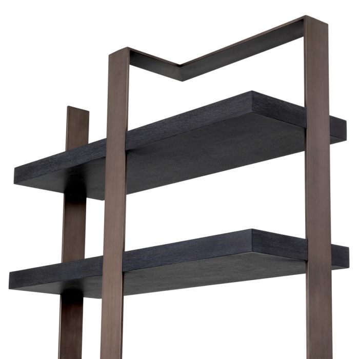 Cabinet Geo charcoal grey crown oak veneer