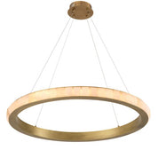 Chandelier Cabildo antique brass finish