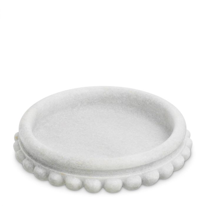 Cuenco Yerba mármol blanco