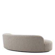 Sofá Morten bouclé gris