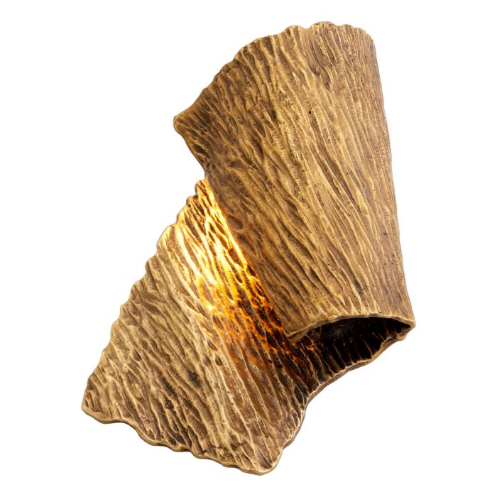 Wall Lamp Craft vintage brass finish