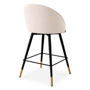 Counter Stool Cooper bouclé cream set of 2