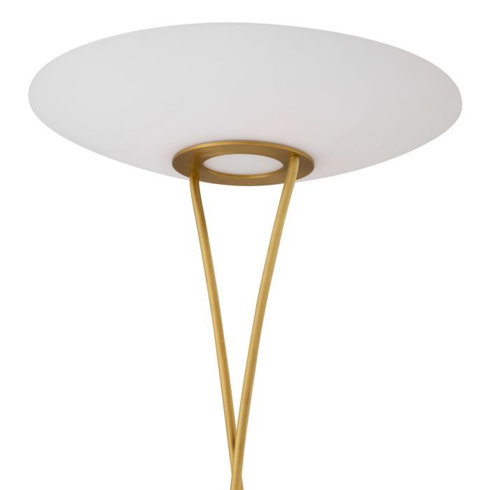 Floor Lamp Laila antique brass finish