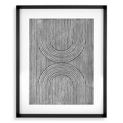 Print Cedar grooves set of 2