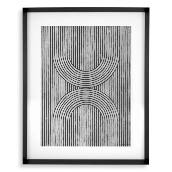 Print Cedar grooves set of 2