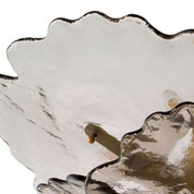 Lámpara de araña Florina de cristal ahumado