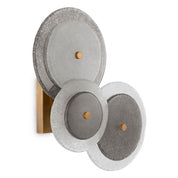 Wall Lamp Hyde vintage brass finish handmade glass