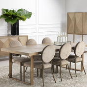 Dining Table Remington 230 x 100 cm washed oak veneer