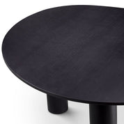 Dining Table Lombardo black veneer
