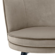 Dining Chair Grenada savona greige velvet