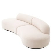 Sofá Björn S bouclé crema