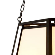 Pendant Moreno black finish