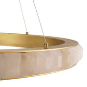 Chandelier Cabildo antique brass finish