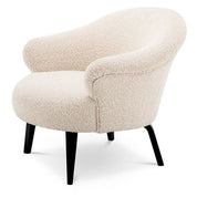 Chair Moretti bouclé cream