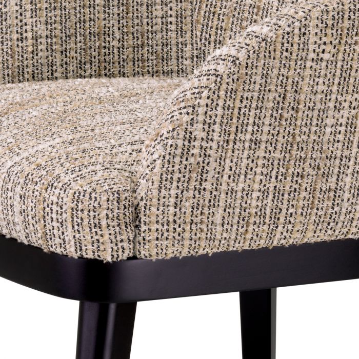Dining Chair Costa with arm mademoiselle beige