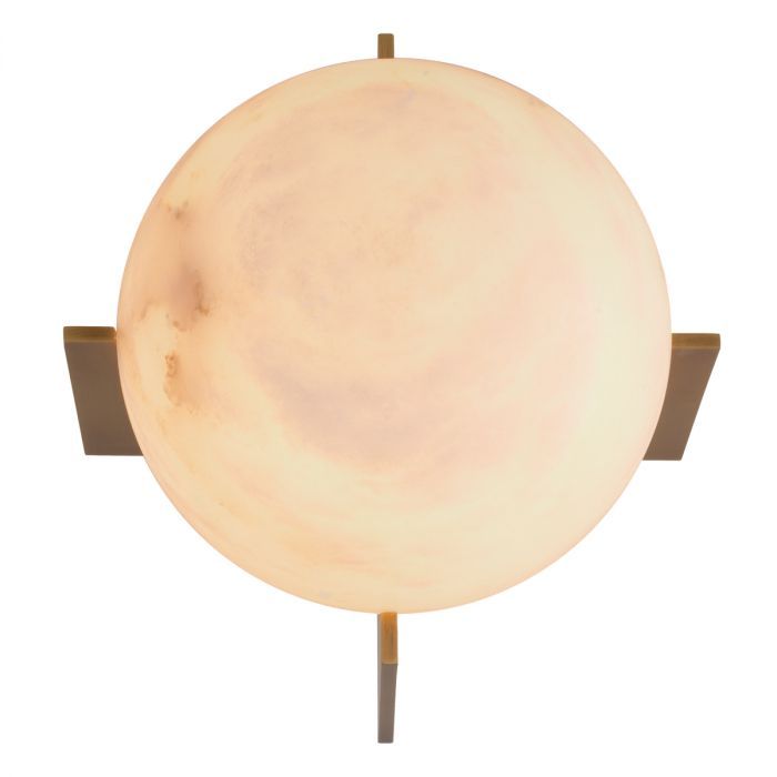 Table Lamp Scorpios S antique brass finish